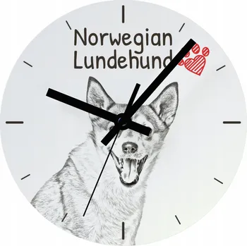 Hodiny Nástěnné hodiny Art-Dog bílé 20 cm