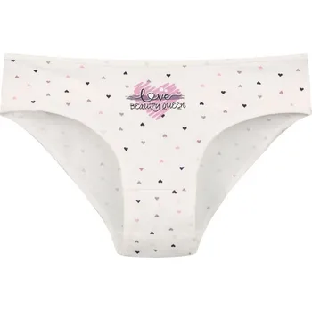 Dívčí spodní prádlo Dívčí kalhotky Donella 5181 Bílé 146/152