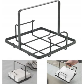 Papírový ubrousek Ubrousek Metaltex kov černý 1 ks