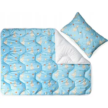 Polštář SADA PŘIKRÝVKA + POLŠTÁŘ 90X120 + 50X60 CM PRO DĚTI 2V1 - POLSKÝ VÝROBEK