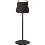 Černá LED stmívatelná stolní lampa se senzorem pohybu a s kovovým stínidlem (výška 38 cm) Tropea – Fischer & Honsel ID_1554148