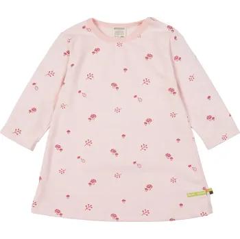 Dívčí šaty Dívčí šaty s dlouhým rukávem Co najdu v lese - růžová loud + proud Velikost: 98/104