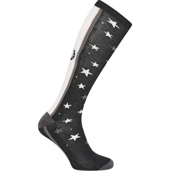 Jezdecké podkolenky IRH Stars & Shine, černé - vel. 39-42