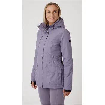 Zateplená dámská bunda Horze Jadine, fialková - vel. 38