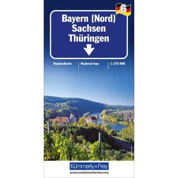 Bayern Nord Sachsen Nr. 6 1:275 000 (DE)