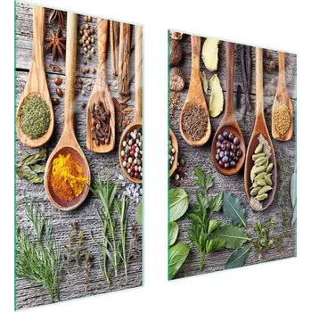 Kuchyňské prkénko Krájecí deska TMK ArtDeko sklo 2 ks