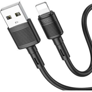 HOCO kabel USB pro iPhone Lightning 8-pin 2,4A Victory X83 1m černý