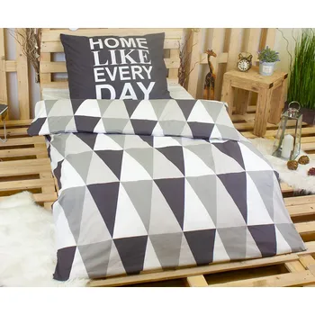 Povlečení Bavlněné povlečení - Sweet home Velikost: 70x90, 140x200 cm