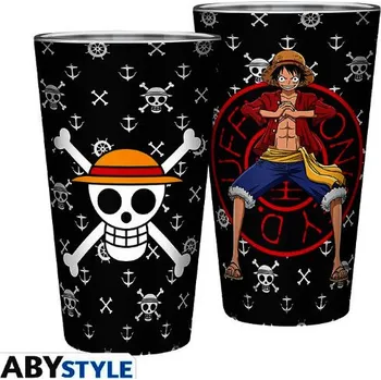 Sklenice Sklenice One Piece - Luffy 400 ml