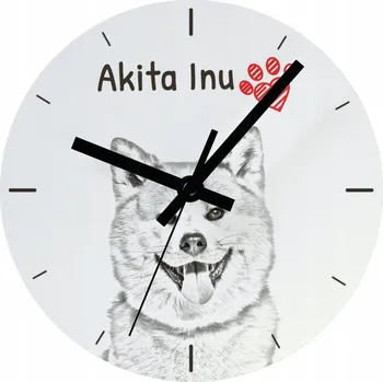 Hodiny Nástěnné hodiny Art-Dog bílé 20 cm