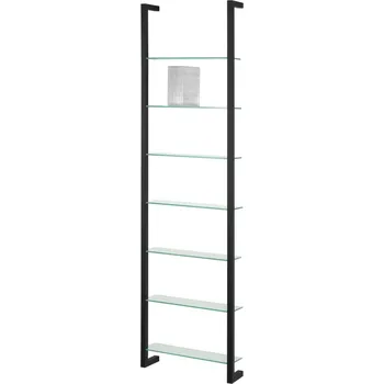 police Černá patrová kovová police 46 cm Cubic – Spinder Design ID_1616718