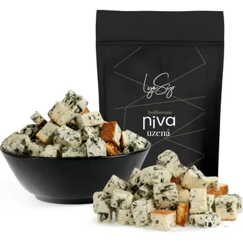 Sušené ovoce Lyopotraviny s.r.o. Lyofilizovaná niva uzená (sušeno mrazem) Hmotnost balení: 250 g