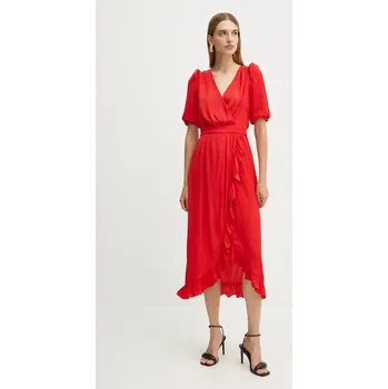 Dámské šaty Šaty Morgan RIALY červená 29X, vel. 42