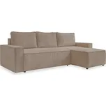 Béžová manšestrová rozkládací rohová pohovka (variabilní) Brave Dave – Miuform ID_1688498