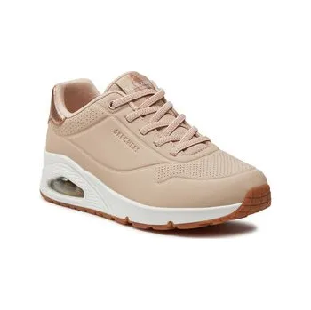 Dámské tenisky Sneakersy Skechers Uno Shimmer Away 155196/NAT Růžová 39