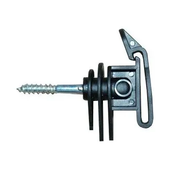 Ohradník Izolátor pro elektrické ohradníky AKO, k pásce do 40 mm volný, s vrutem a klipem