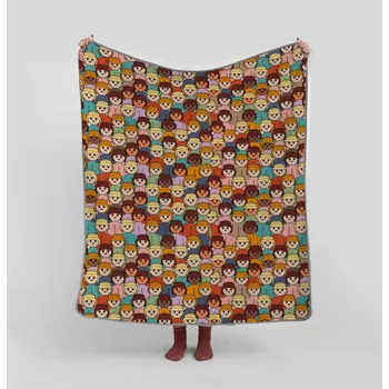 Hračka Dětská deka z mikrovlákna 130x130 cm Invasion – Playmobil ID_1676542