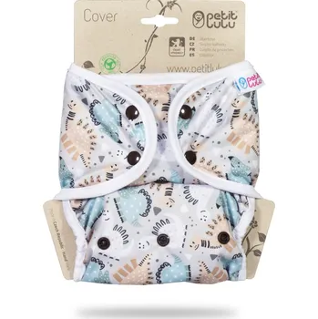 Plenkové kalhoty Dinosauří přátelství - svrchní kalhotky s FLEECE kapsami pat