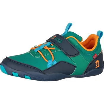 Chlapecké tenisky DĚTSKÉ TENISKY TROLLKIDS SKALAND BAREFOOT HIKER, SEA GREEN / MADEIRA BLUE / SAHARA SUNSET Velikost: 25