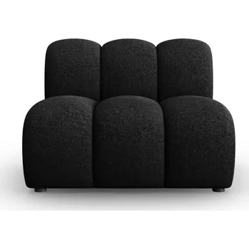 Pohovka Černoantracitový modul pohovky (středový díl) Lupine – Micadoni Home ID_1703098