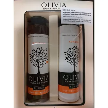 Kosmetická sada Dárková sada Kumquat 2x300ml, Olivia