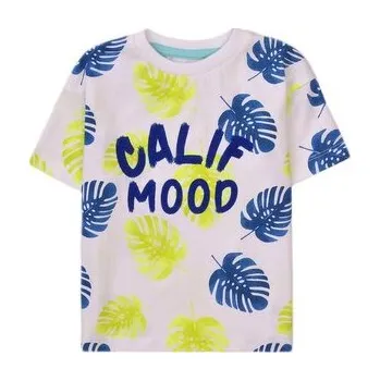 Chlapecké tričko Tričko chlapecké s krátkým rukávem, Minoti, Mood 4, bílá - 86/92