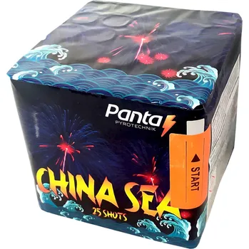 Zábavní pyrotechnika Kompaktní ohňostroj CHINA SEA 25 ran 20mm