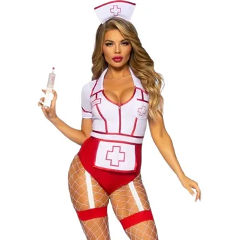 Dámský erotický kostým Kostým Leg Avenue Nurse Feelgood červený M - s kupónem KUP15 cena 680 Kč + extra diskrétní expedice