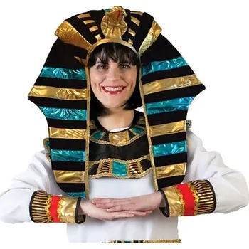 Karnevalový doplněk Funny Fashion Egyptská koruna faraon textilní