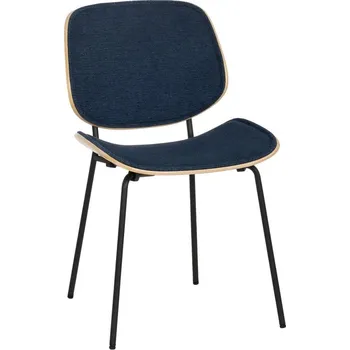 Jídelní židle Tmavě modré jídelní židle v sadě 2 ks Elio – Ixia ID_1668258