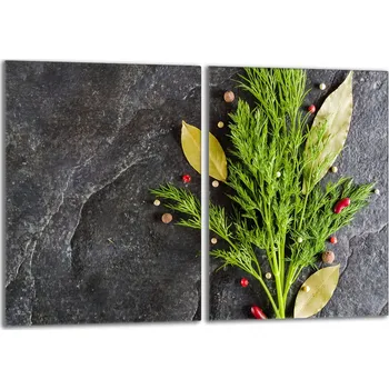 Kuchyňské prkénko Krájecí deska TMK ArtDeko sklo 2 ks