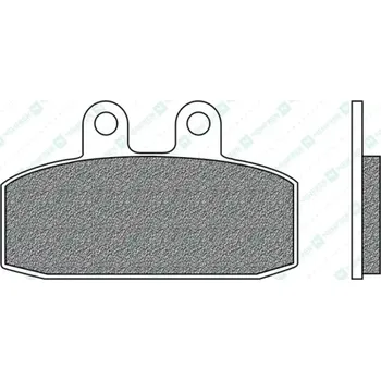 Brzdová destička brzdové destičky, NEWFREN (směs SCOOTER ELITE ORGANIC) 2 ks v balení M502-869