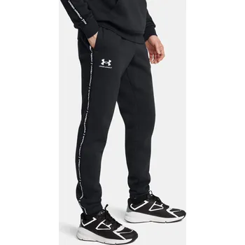 Pánské tepláky Under Armour UA Icon Fleece Jgr Tapin 1389358-001 Černá SM
