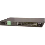 PLANET Technology Planet MGSW-24160F Metro L3 switch, 8x 1Gb, 16x1Gb SFP, 36-60VDC, 0~60°C