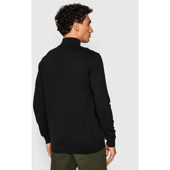 Pánský svetr Selected Homme Svetr Berg 16074687 Černá Regular Fit XXL