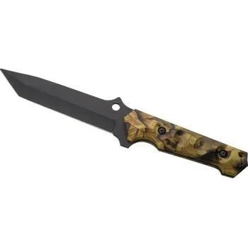 Pracovní nůž Nůž s pevnou čepelí a pouzdrem Tanto Mossy Oak A.B.