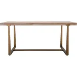 Jídelní stůl v přírodní barvě 180x90 cm Ankara – Mauro Ferretti ID_1689560