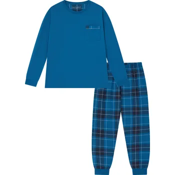 Pánské pyžamo Pánské pyžamo - Wolf S2576, petrol Barva: Petrol, Velikost: M