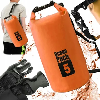 Vodácké vybavení Sáček Korbi 5 L ORANŽOVÝ 5 l