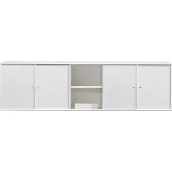 Komoda Bílá nízká komoda 220x61 cm Mistral - Hammel Furniture ID_1520936
