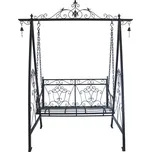Černá kovová zahradní houpačka Kari - Garden Pleasure ID_1511588