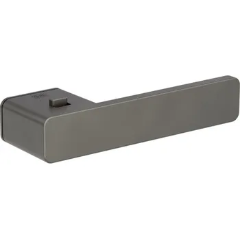 Dveřní kování GK - R8 ONE S2L s uzamykáním bez spodní rozety, klika/klika s uzamykáním pravá Kašmír šedá (27)