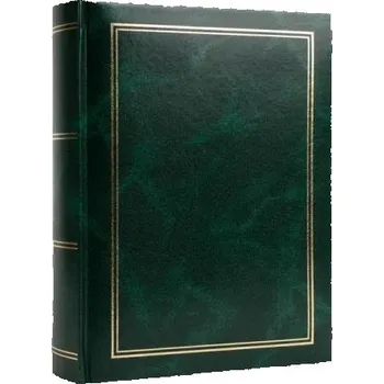 Jednobarevné fotoalbum, 10x15, zasunovací B-46300/2S Vinyl 4 zelené PL