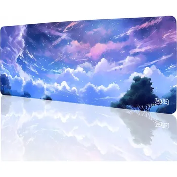Podložka pod myš GAMINGOVÁ PODLOŽKA pod myš Noční Oblaka 80x30 TILT XXL Protiskluzová