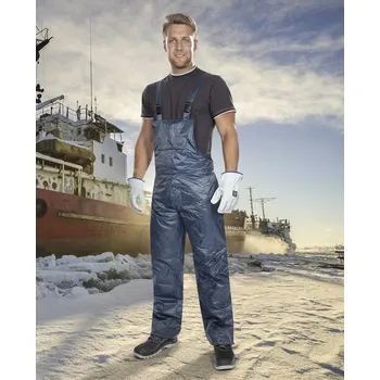 montérky Zimní kalhoty s laclem ARDON BC60 K modré modré odstíny XL