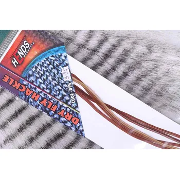 Umělá nástraha HENDS DRY FLY HACKLE - REZAVÁ DFH35 Velikost: XS - hook 18-22