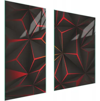 Kuchyňské prkénko Krájecí deska TMK ArtDeko sklo 2 ks