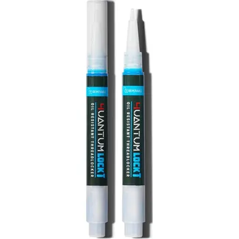 4UAD SmartAirsoft 4UANTUM lepidlo na závity LOCK, střední pevnost - Modrá