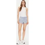 adidas Sportovní kraťasy Own the Run 3-Stripes JD7759 Modrá Regular Fit L