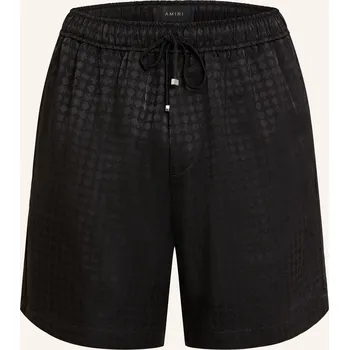 Pánské kraťasy Amiri Pánské Saténové Šortky Quad, černá, 52